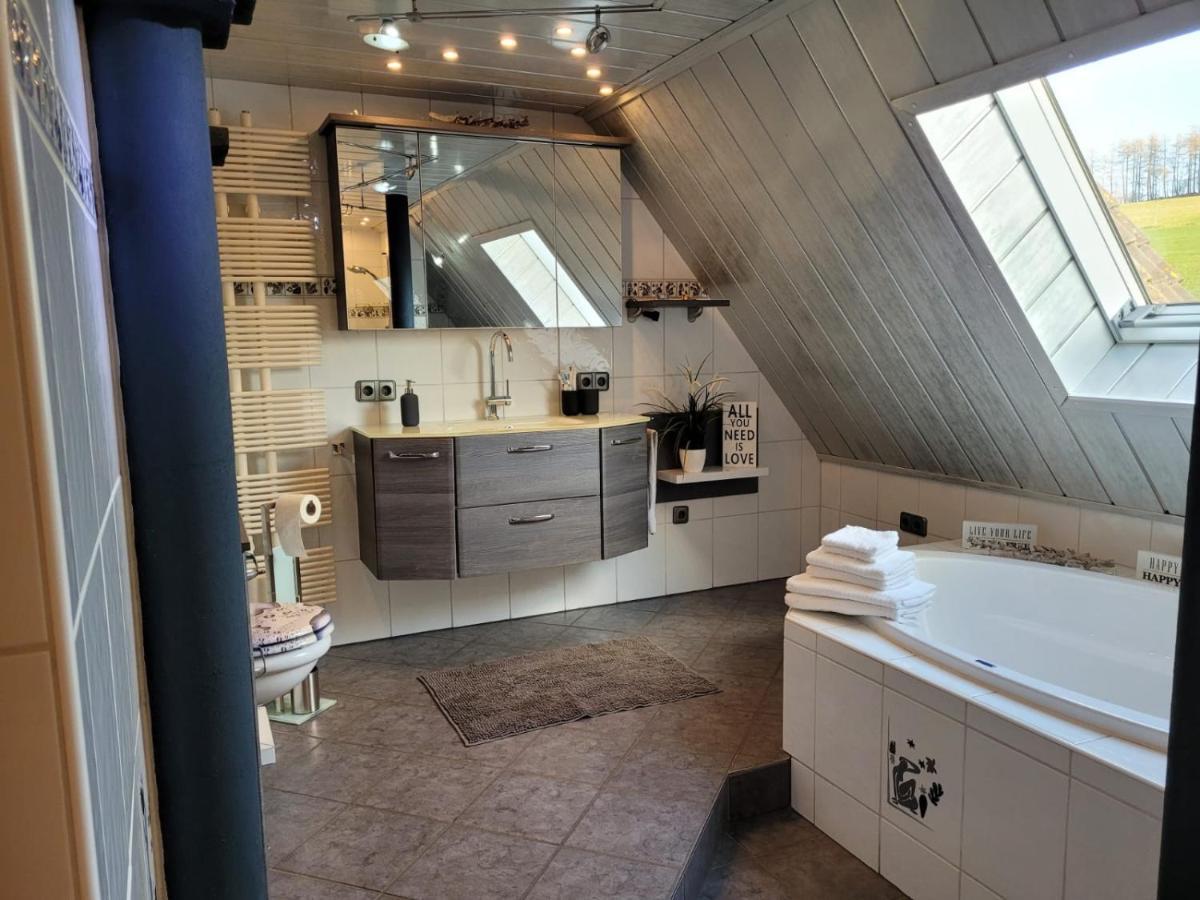 Derschen Ferienwohnung Fitness Entspannung Sauna Im Westerwald מראה חיצוני תמונה